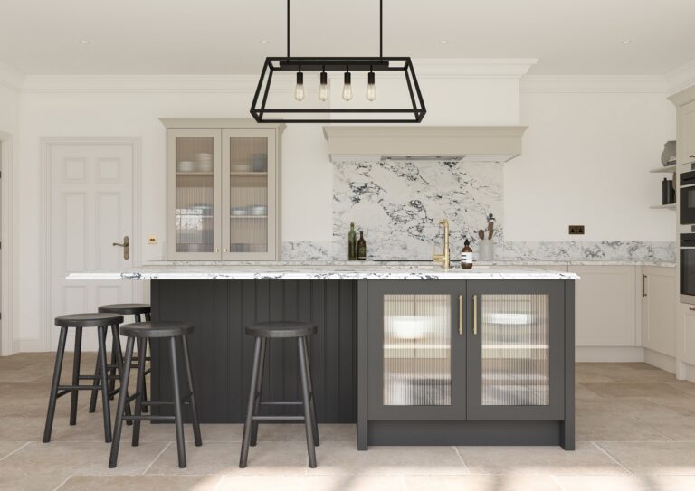 PWS Hunton kitchen in Taupe Grey