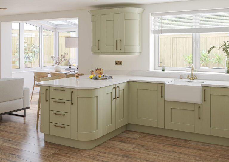 PWS Milbourne kitchen in Sage