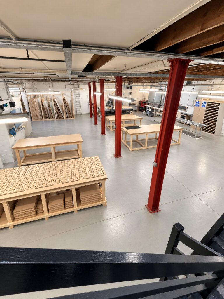 Workshop assembly floor